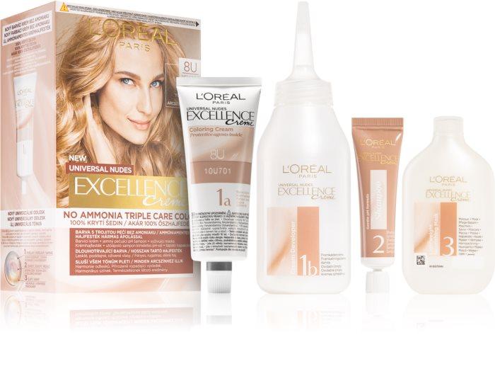 Краска для волос Loreal Excellence Univ Nudes, 245 гр., картон