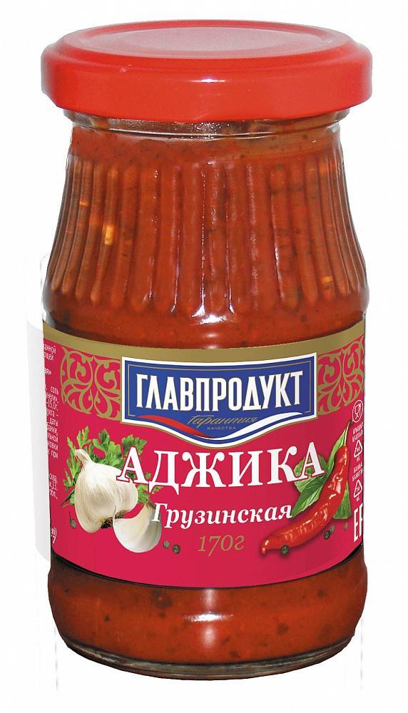 Аджика Главпродукт грузинская 170 гр., стекло