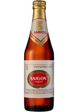 Пиво светлое 4,9%, Вьетнам Saigon Export, 355 мл., Стекло