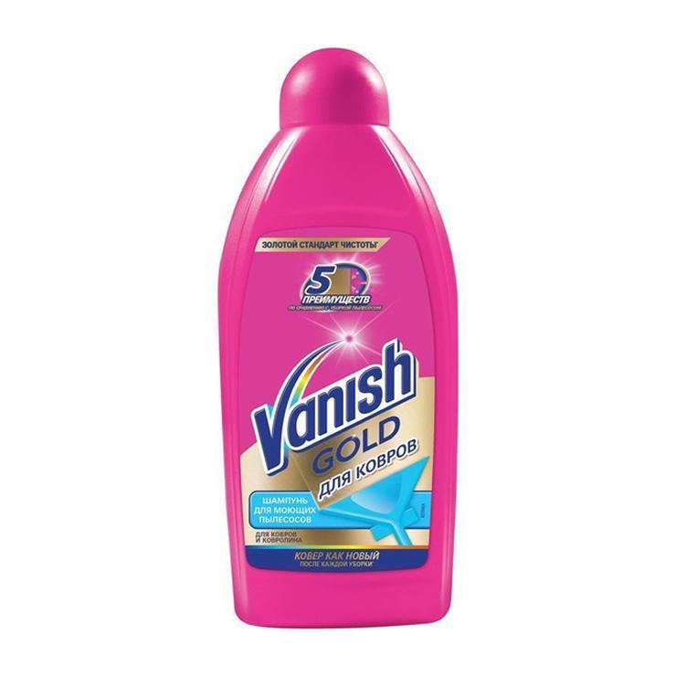 Шампунь для ковров Vanish Gold Для моющих пылесосов 450 мл., ПЭТ