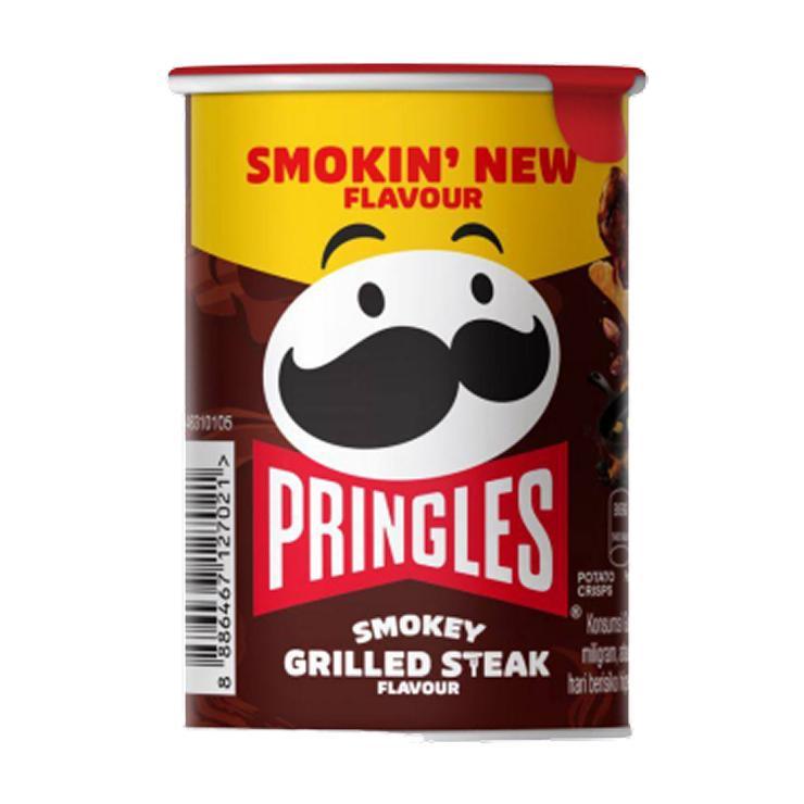Чипсы Pringles стейк на гриле 42 гр., туба
