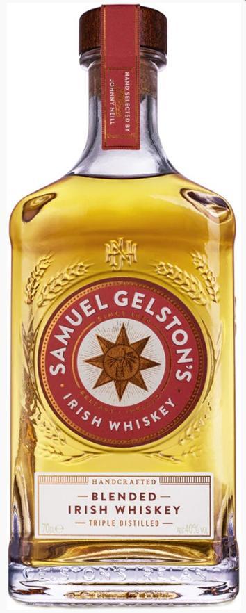 Виски ирландский купажированный Самуэль Гелстонз  40% Великобритания 700 мл., стекло