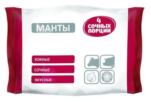 Манты Мороз Южные, 4 Сочных порции, 800 гр., ПЭТ