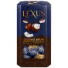 Конфеты LEXUS Coconut молочный шоколад Кокос шестиугольник 120 гр., картон