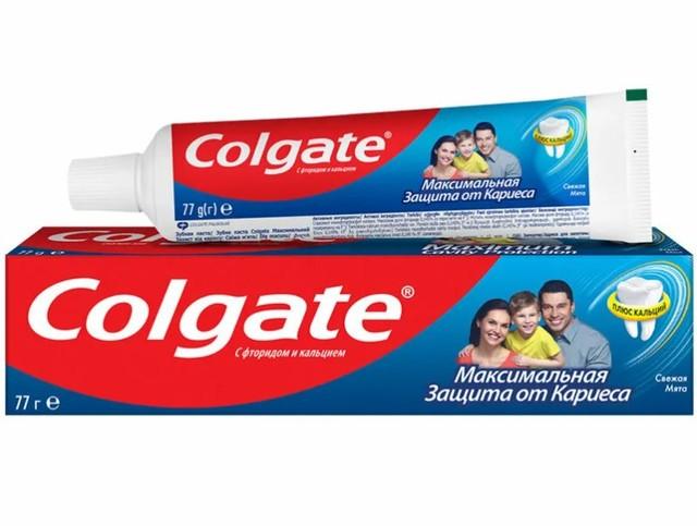 Зубная паста Colgate максимальная защита свежая мята, 150 мл., картон