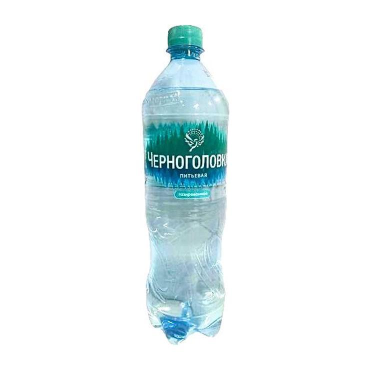 Вода газированная Черноголовка питьевая 1 л., ПЭТ
