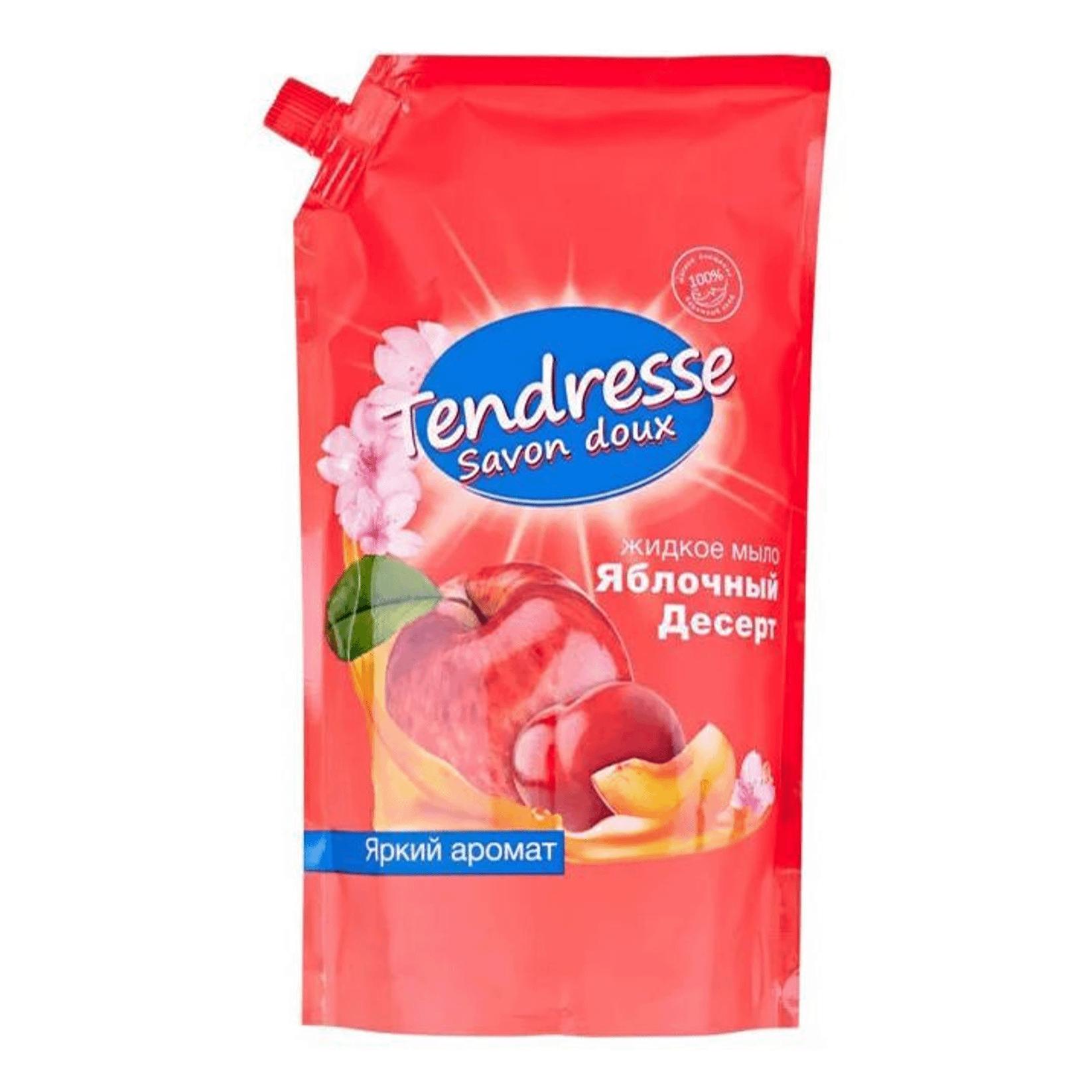 Мыло жидкое Tendresse Яблочный десерт 1 л.,  дой-пак с дозатором