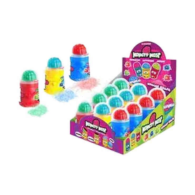 Карамель леденцовая Монстр Мозг клубника голубика яблоко 20 гр., пластиковая упаковка