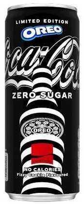 Напиток газированный Coca-Cola Oreo Zero 250 мл., ж/б