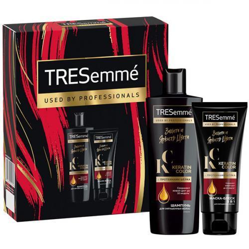 Набор подарочный Tresemme Защита и яркость цвета 2 предмета 430 мл., картон