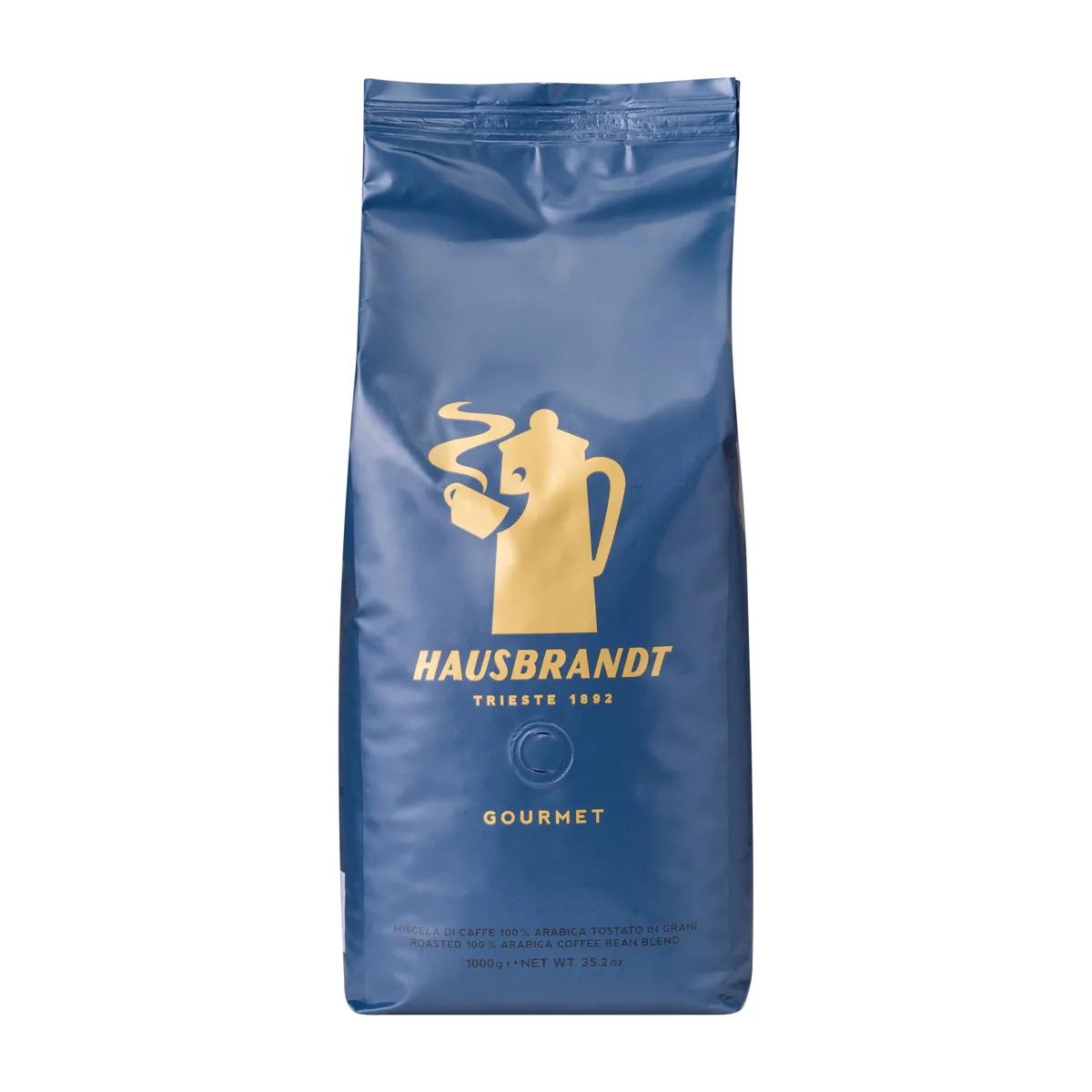 Кофе в зернах Hausbrandt Gourmet, 1 кг., флоу-пак