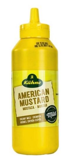 Горчица Kuhne Creamy mild mustard 250 мл., ПЭТ