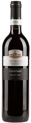 Вино Саперави красное сухое Бадагони 11-13%, Грузия, 750 мл., стекло
