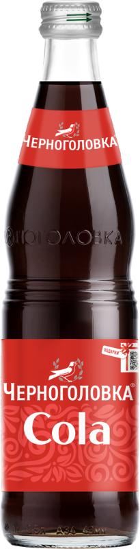 Напиток газированный Черноголовка Кола 500 мл., стекло
