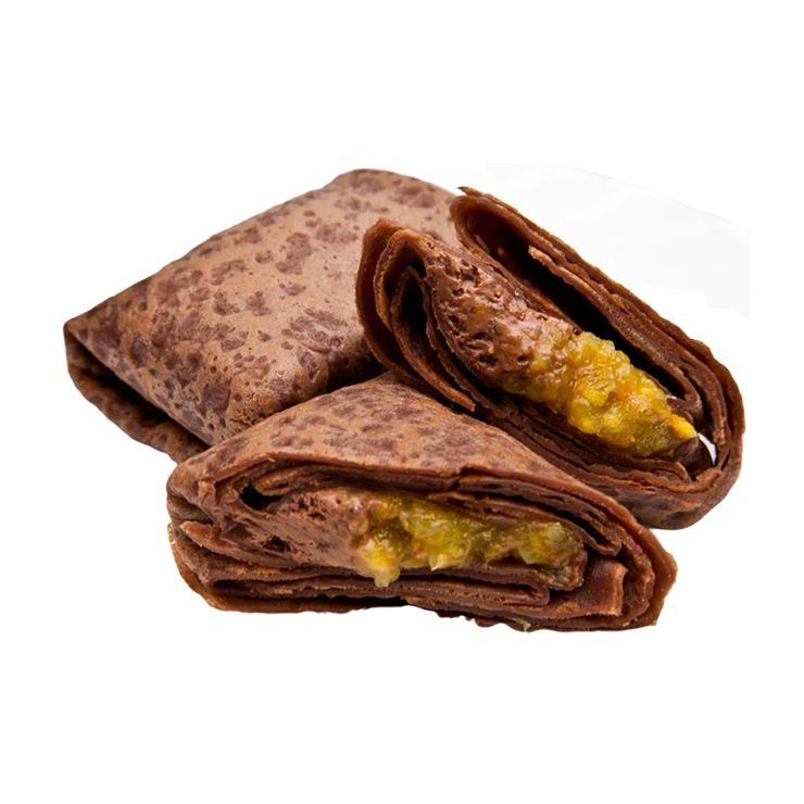 Блины шоколадные с апельсином 150 гр., пластиковая упаковка