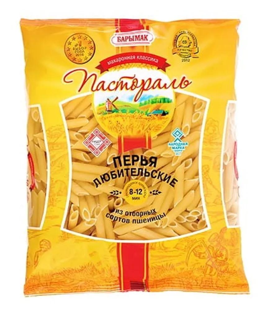 Макаронные изделия Пастораль Любительские Перья 900 гр., флоу-пак