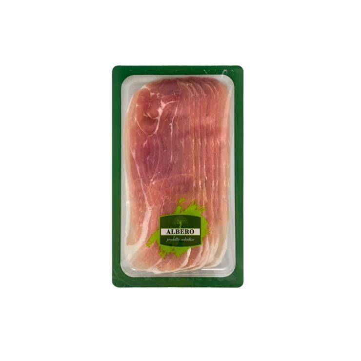 Окорок сыровяленый ALBERO прошутто крудо 100 гр., в/у