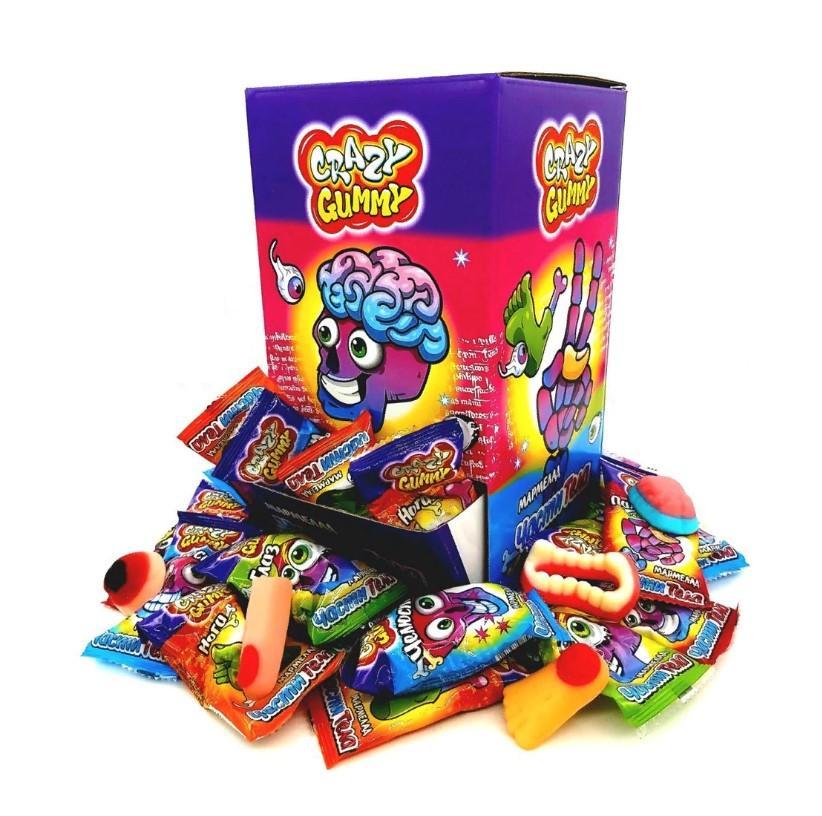 Мармелад Канди Клаб Crazy Gummy Части тела 10 гр., флоу-пак