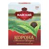 Чай Майский Корона Российской Империи, черный, листовой, 200 гр, 18 шт.
