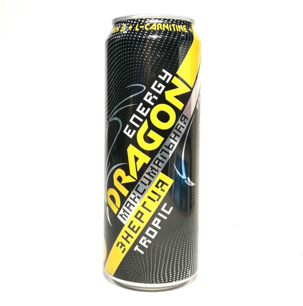 Напиток энергетический Energy Dragon тропик 450 мл., ж/б