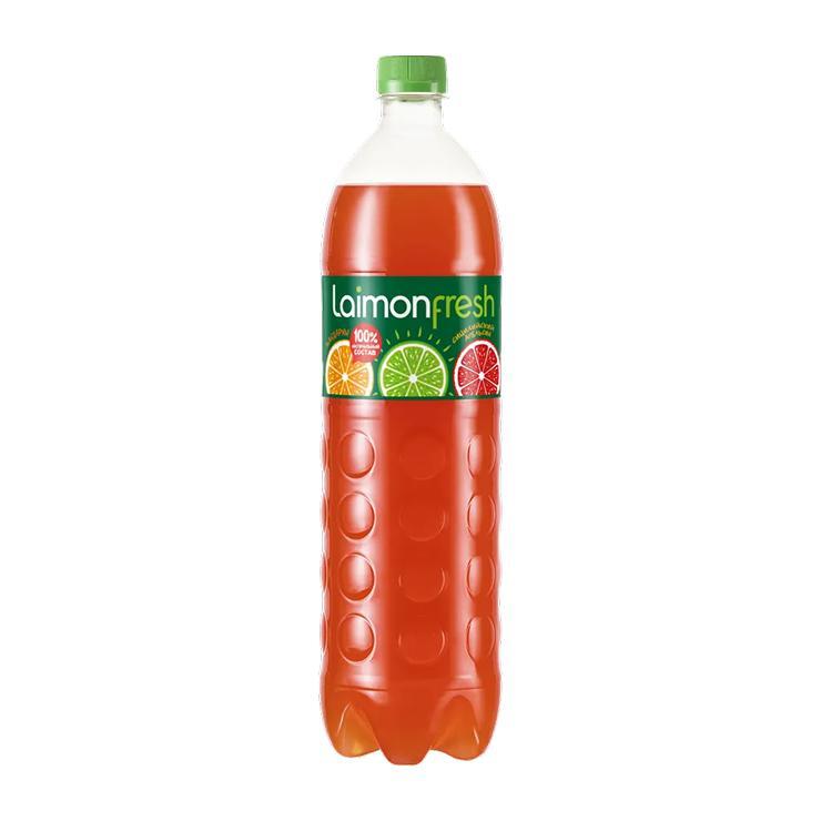 Напиток газированный Laimon fresh мандарин лайм сицилийский апельсин 900 мл., ПЭТ