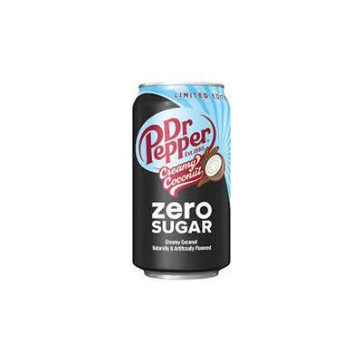 Напиток сильногазированный Dr. Pepper Creamy Coconut Zero США 355 мл., ж/б