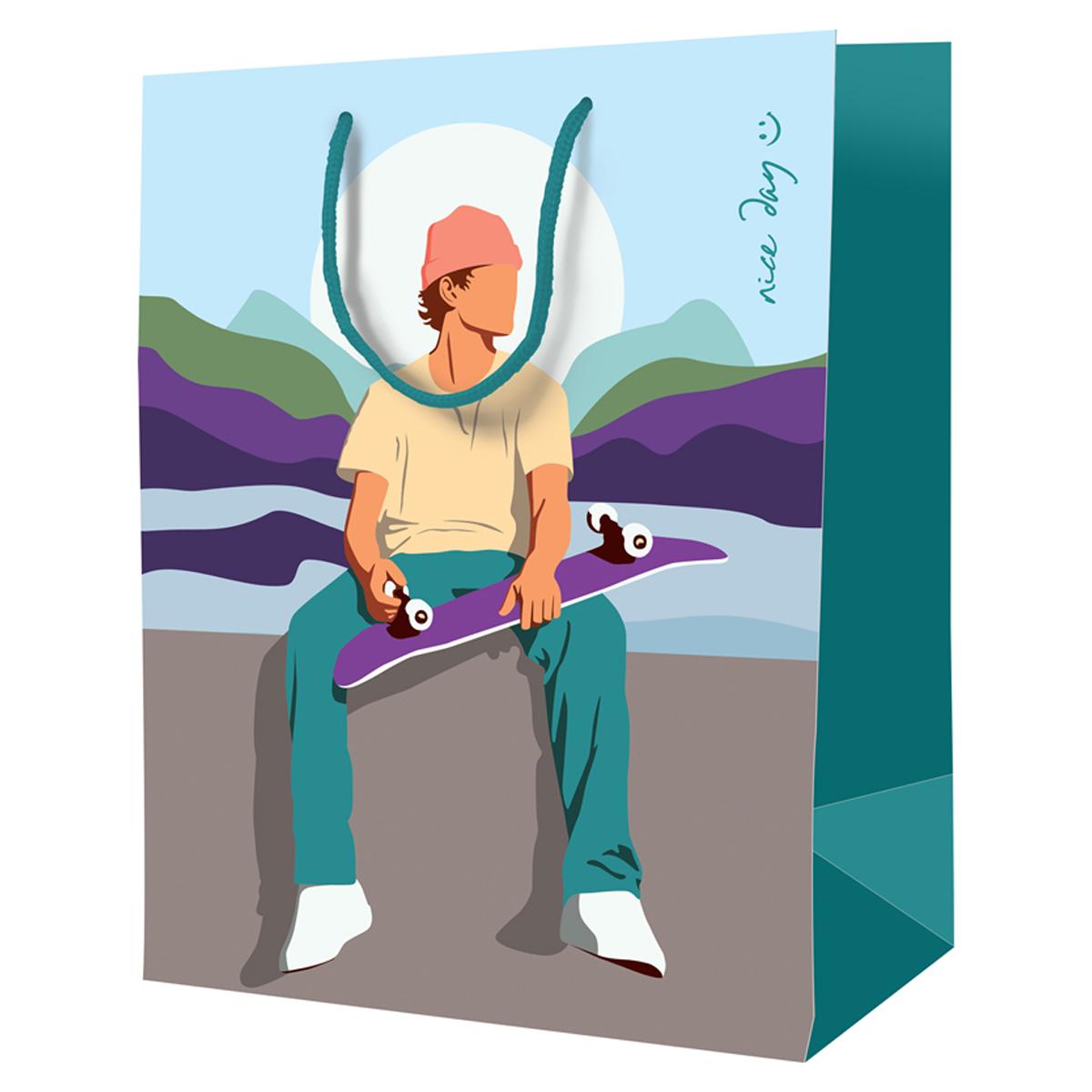 Пакет подарочный ArtSpace nice day 18*23*10см ламинированный