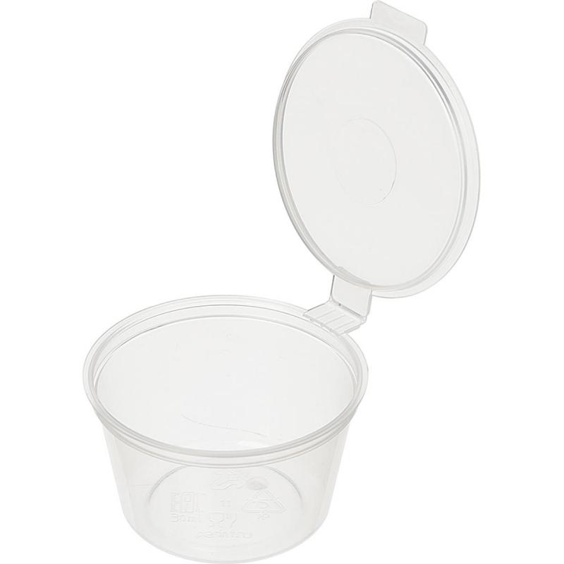 Соусник Мистерия 80мл, кругл., верх. d 70мм нижн. d 60мм, h 36мм, чёрный, ПП