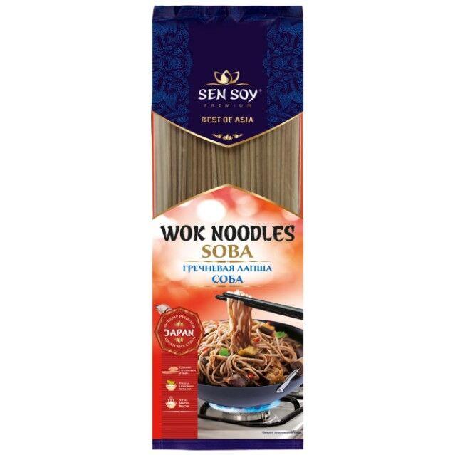 Лапша Sen Soy соба 150 гр., флоу-пак