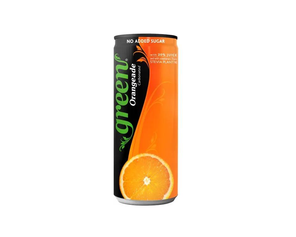 Напиток Green апельсин безалкогольный газированный 330 мл., ж/б