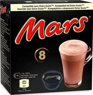 Горячий шоколад Mars капсулы 8 штук 120 гр., картон