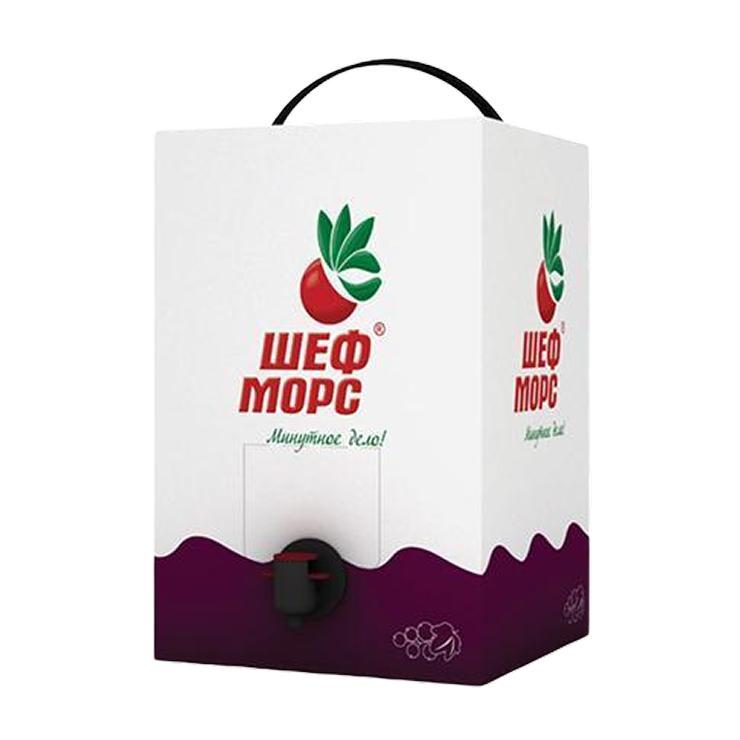 Морс Шеф Морс черная смородина 5 кг., картон