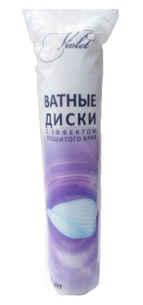 Ватные диски VIOLET 120 шт., пакет