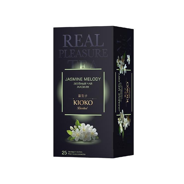 Чай Kioko Limited Jasmine Melody зеленый с жасмином 25 пак. 50 гр., картон