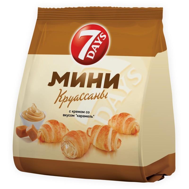 Круассаны 7 Days карамель 265 гр., флоу-пак