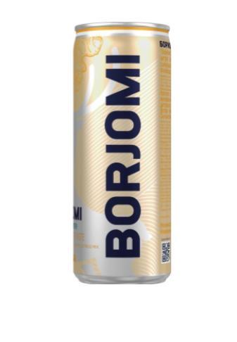 Напиток газированный Borjomi цитрус имбирь 330 мл., ж/б