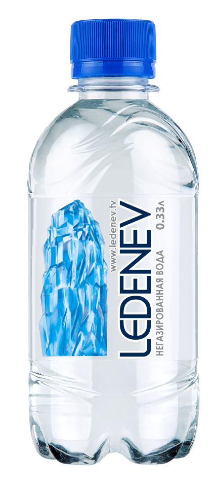 Вода негазированная Ledenev 330 мл., ПЭТ