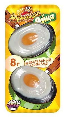 Мармелад жевательный Fun Candy Lab мармеладсы яйца 8 гр., блистер