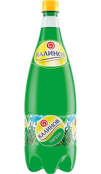 Напиток газированный Калинов Родник тархун 1,5 л., ПЭТ
