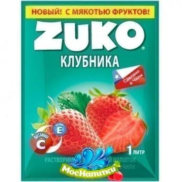 Сок сухой Zuko Клубника, 30 гр., сашет