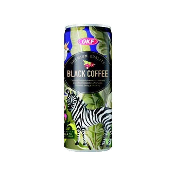 Напиток кофейный OKF Black Coffee 340 мл., ж/б