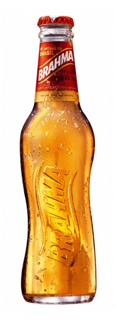 Пиво Brahma светлое фильтрованное пастеризованное 4,3% 450 мл., стекло