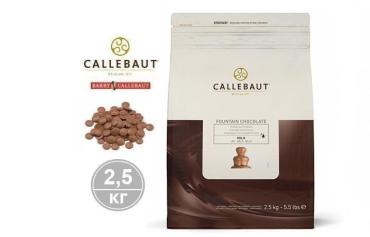 Шоколад молочный шоколад для фонтанов 37,8% какао CHM-N823FOUNRT-U71, , Callebaut, 2.5 кг., металлизированный пакет