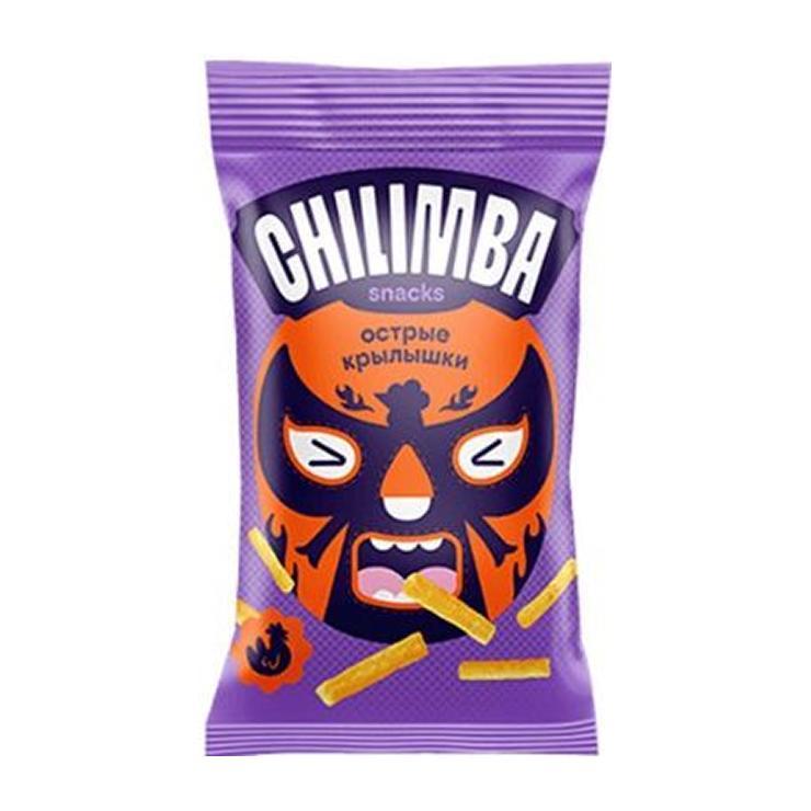 Чипсы Chilimba острые крылышки 30 гр., флоу-пак
