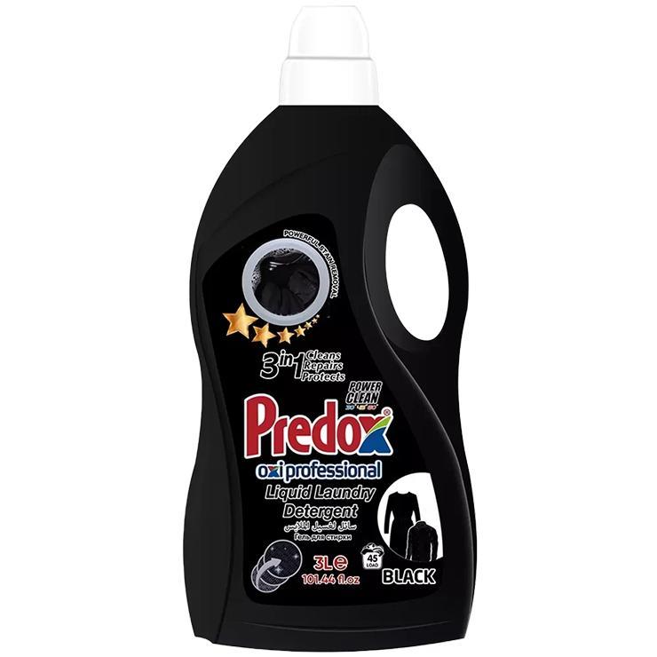 Гель для стирки Predox черный 3 л., ПЭТ
