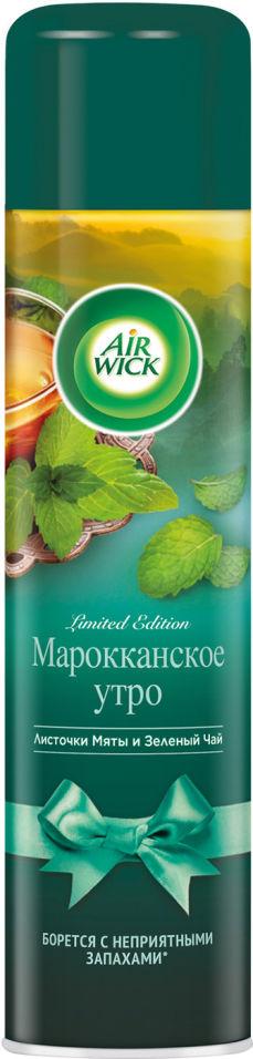 Освежитель воздуха Air Wick Марокканское утро, Листочки мяты и зеленый чай, 290 мл., аэрозольная упаковка