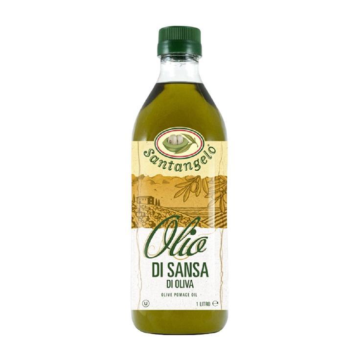 Масло оливковое Santangelo Olio di Sansa Olive Pomace Oil рафинированное 1 л., ПЭТ