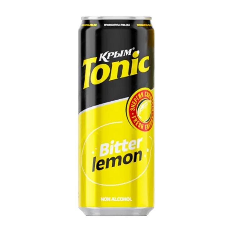 Напиток газированный Крым тоник биттер лемон 330 мл., ж/б