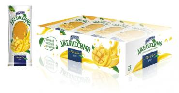 Мармеладный десерт со вкусом манго Люмик Джелиссимо, 400 гр., картонная коробка