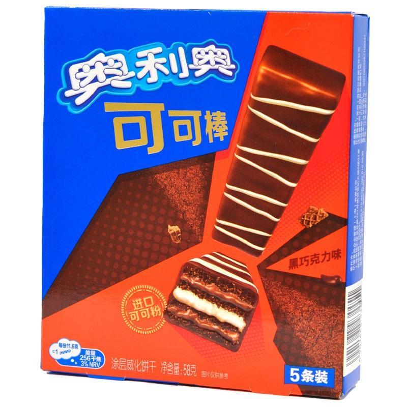 Палочки вафельные Oreo Dark Chocolate 58 гр., картон